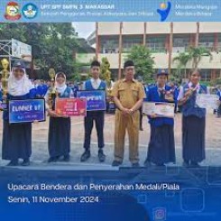 Upcara Bendera dan Penyerahan Piala